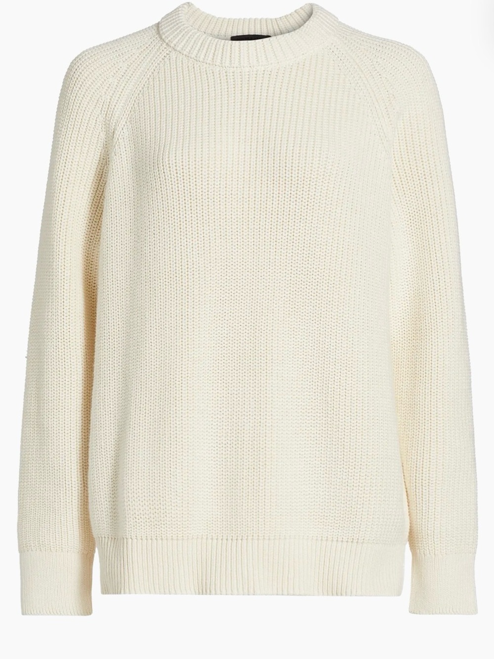 Jenni Kayne Ivory Crewneck Knit Sweater